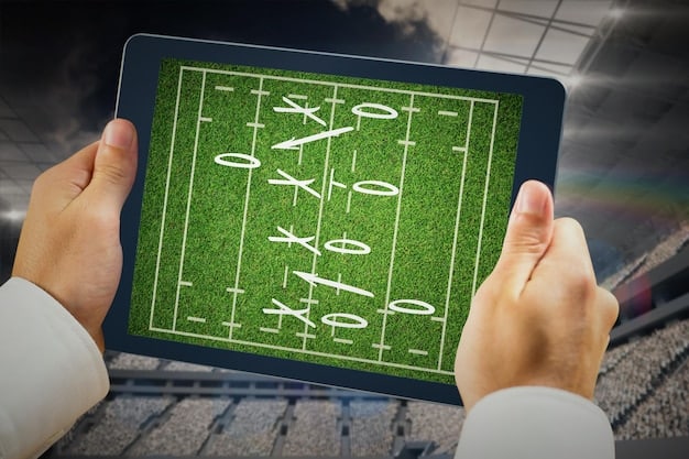 A graphic display showing various Next Gen Stats metrics for an NFL player, including speed, acceleration, and distance covered during a game.