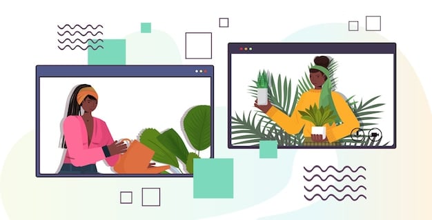 A split-screen depicting a traditional office environment on one side and a vibrant, collaborative remote workspace with employees video conferencing on the other. The image contrasts formal attire with casual clothing.