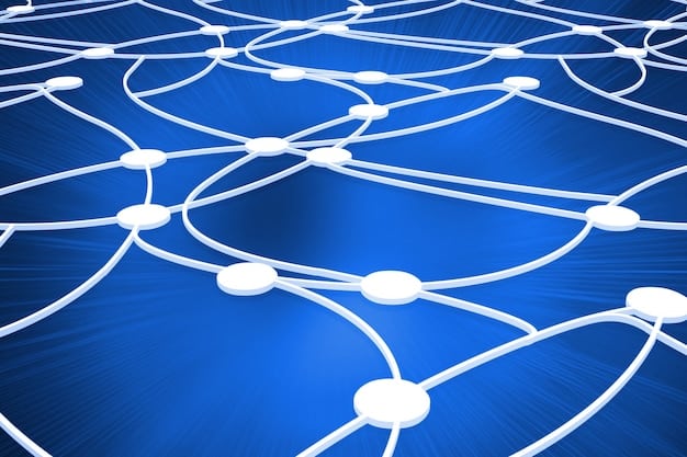 A detailed infographic illustrating interconnected data points and pathways, with a central figure representing an individual, symbolizing personalized data flow.