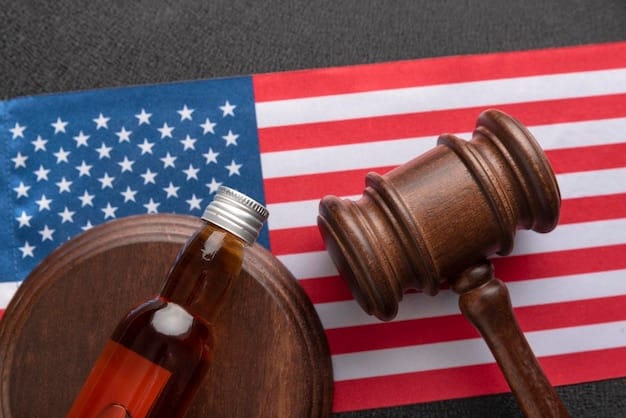 A gavel resting on a copy of the United States Constitution, symbolizing the Supreme Court's authority in legal matters.