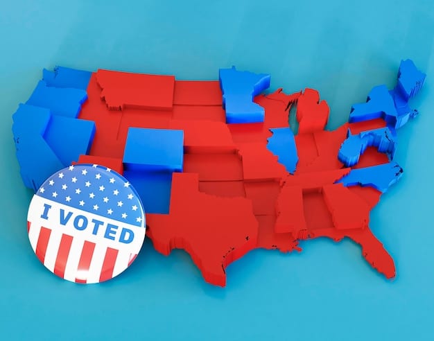 A map of the United States divided into congressional districts, highlighting the potential for gerrymandering and the impact on political representation.